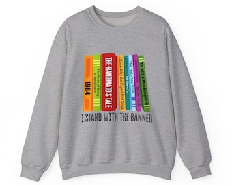 I Stand with the Banned Unisex Crewneck Sweatshirt
