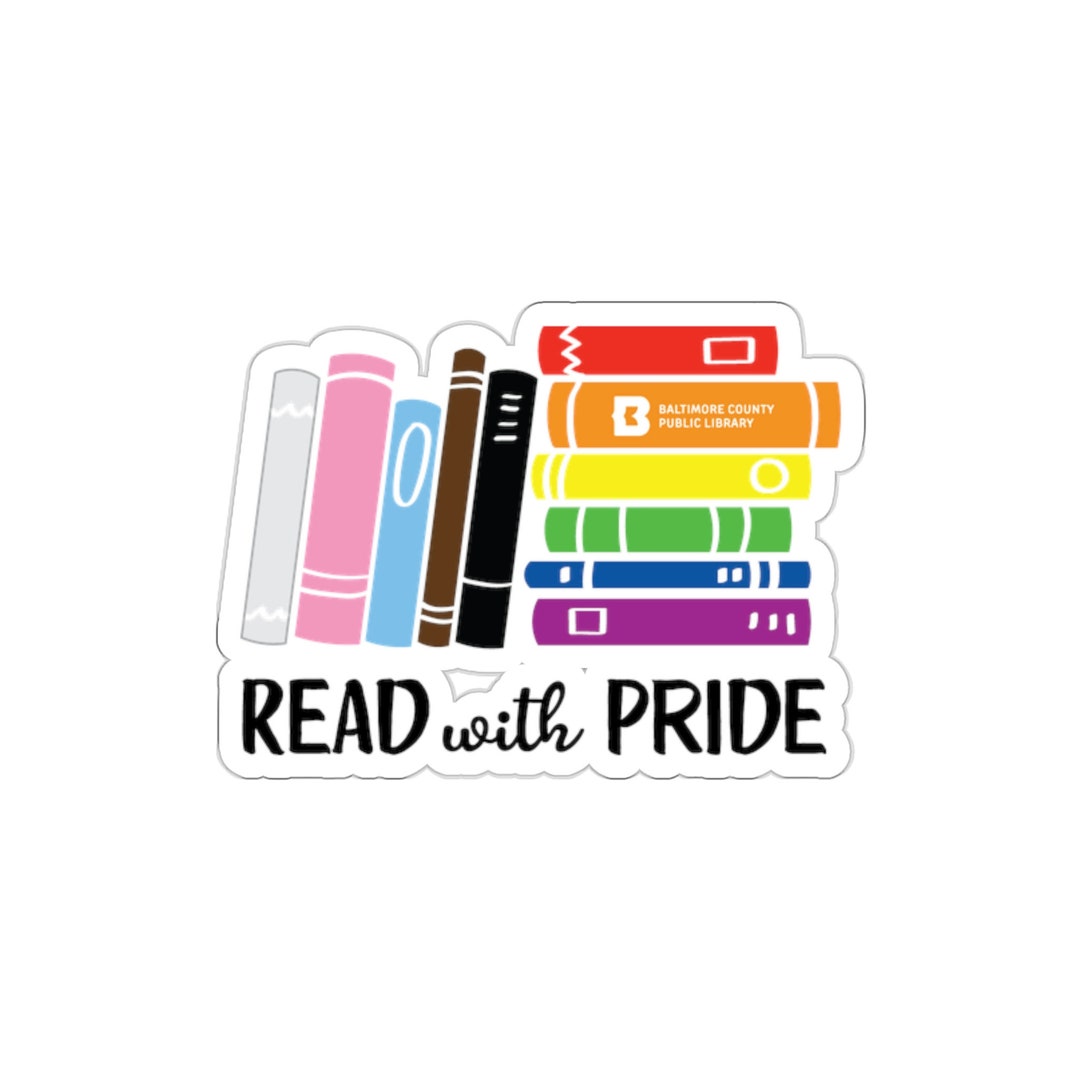 Read With Pride Die-cut Sticker - Etsy