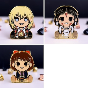 Chibi Enamel Pins