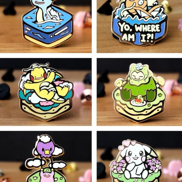Pin esmaltado de Pokopia