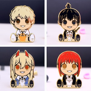 Chibi Devil Hunter Enamel Pins