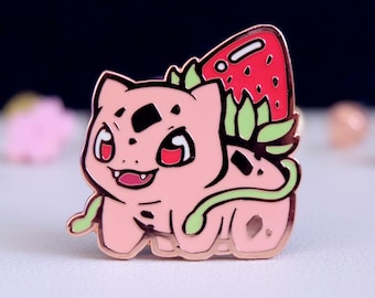 Emaille pin strobasaur