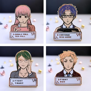 Wotakoi Enamel Pins