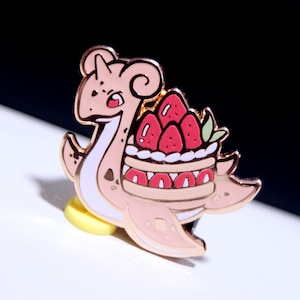 Strawberry Shortcake Lapras Enamel Pin