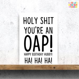 Carte OAP | Anniversaire OAP | carte pour amis | Personnalisé