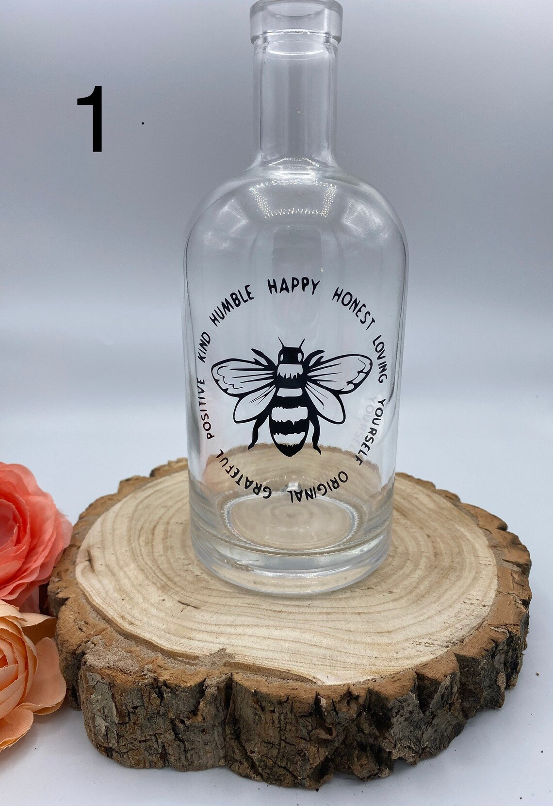 Bee Light Bottle Bee Light Bottles Bee Happy Bee Gifts Etsy UK