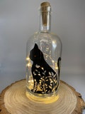 Cat light bottle - light bottle - cat gifts