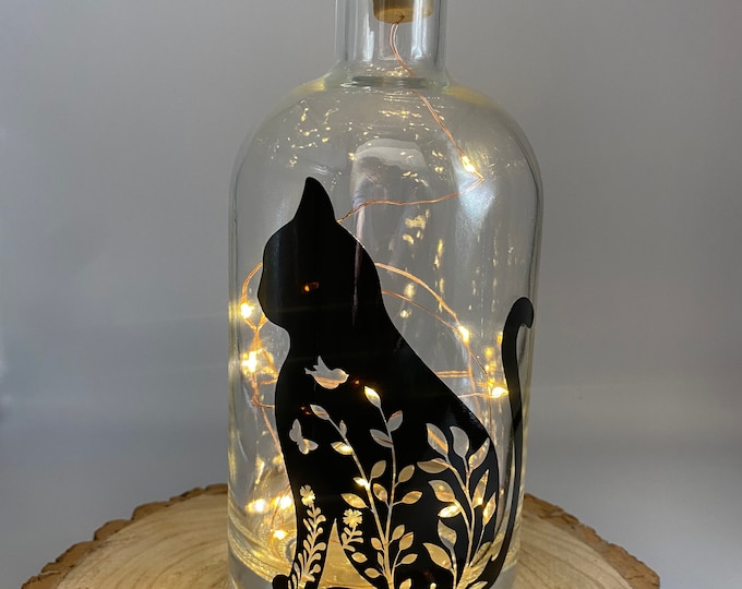 Cat Heart Cat Lover Gifts Garden Decor Pussy Cat Gift Feline Gift I