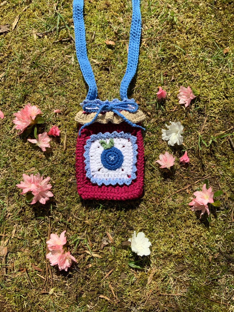 Fruit Jam Bag Crochet PATTERN English Spanish Beginner Etsy