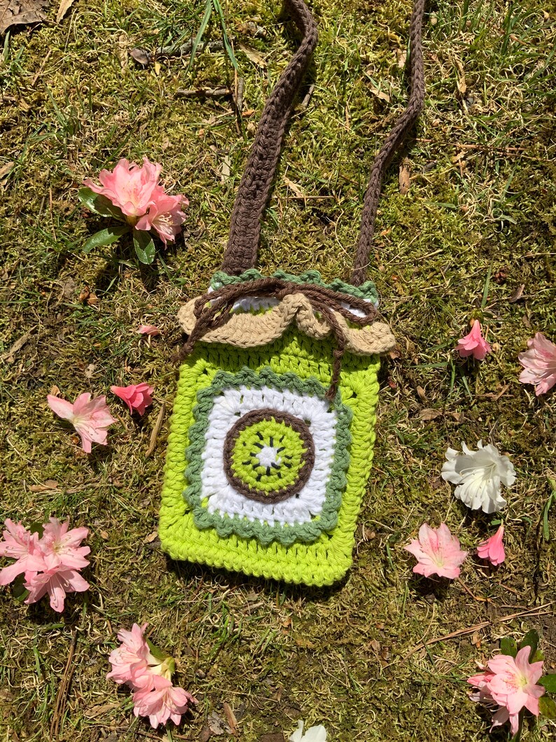 Fruit Jam Bag Crochet PATTERN English Spanish Beginner Etsy