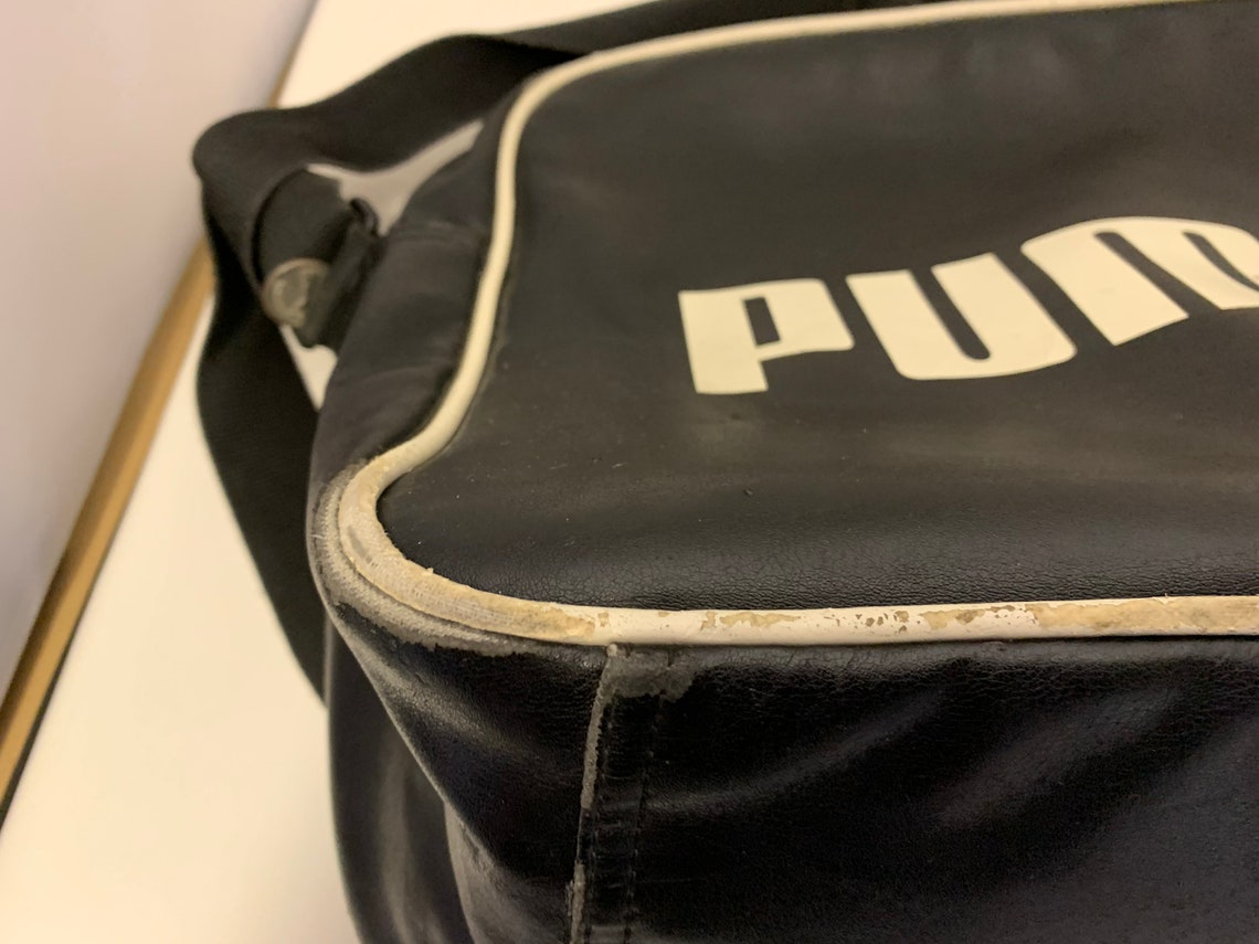 Vintage PUMA Messenger / Shoulder Bag Etsy