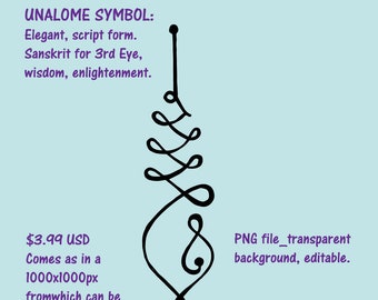 Tatoo - UNALOME SYMBOL - YOGA