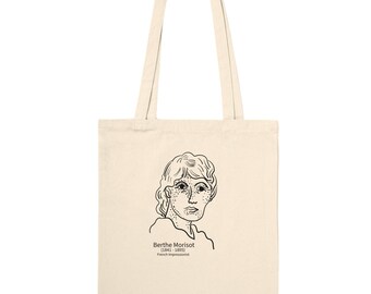 Berthe Morisot - Impressionist Painter | Premium Tote Bag Natural