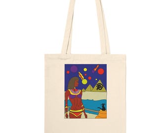 Egyptian Lady | Premium Tote Bag Natural