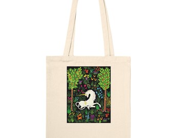 Unicorn Tapestry | Premium Tote Bag Natural