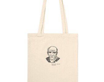 Pablo Picasso - Cubist Painter | Premium Tote Bag Natural