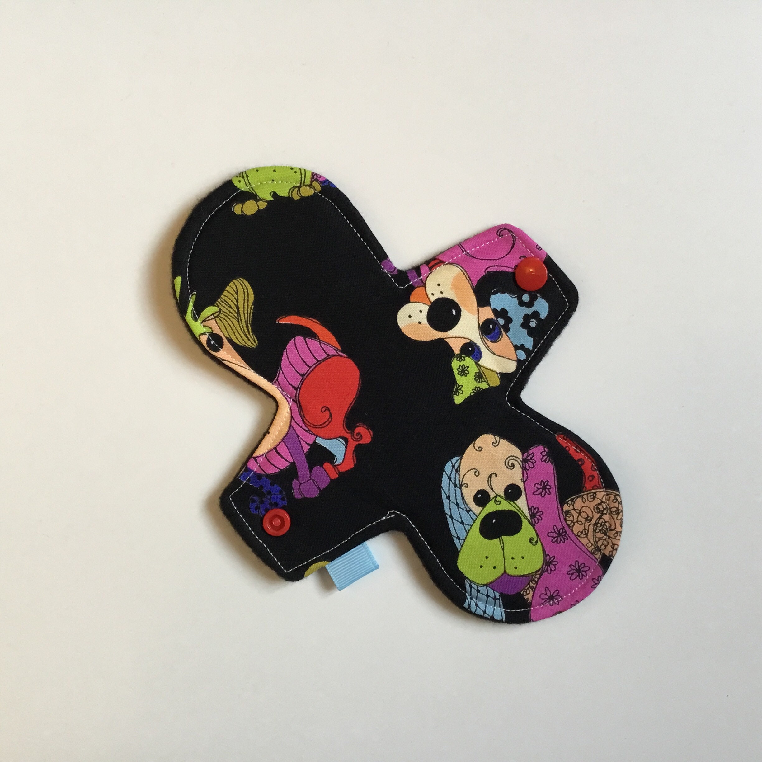Colourful Dogs Reusable Cloth menstrual pads period pads Etsy