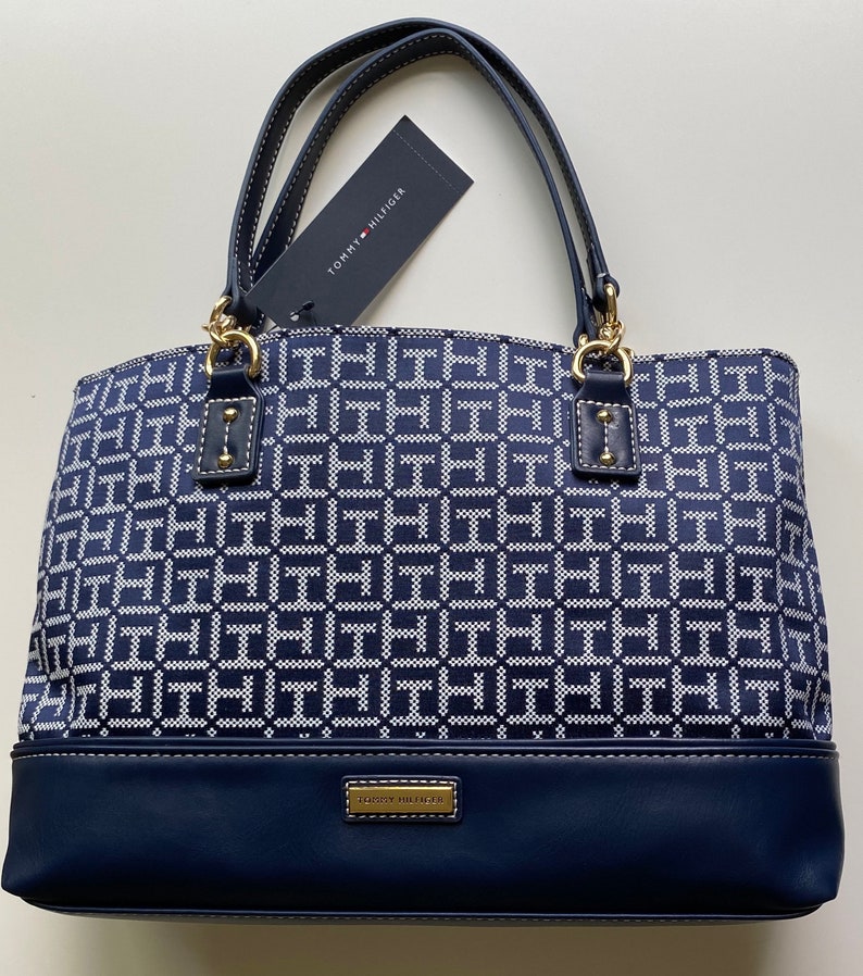 tommy hilfiger purse blue