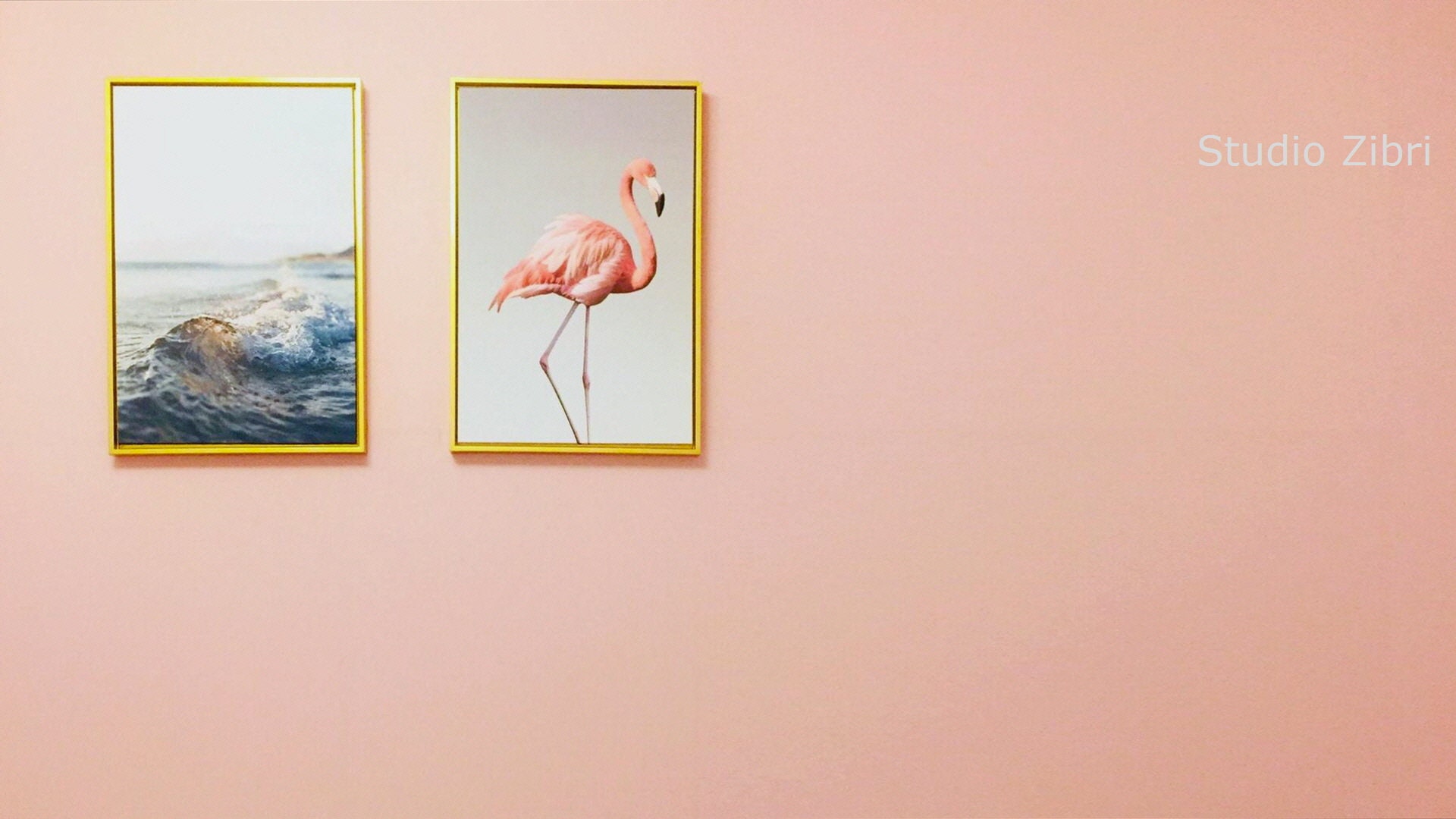 Gallery Wall Zoom Background Pack III for Online Meetings, Virtual