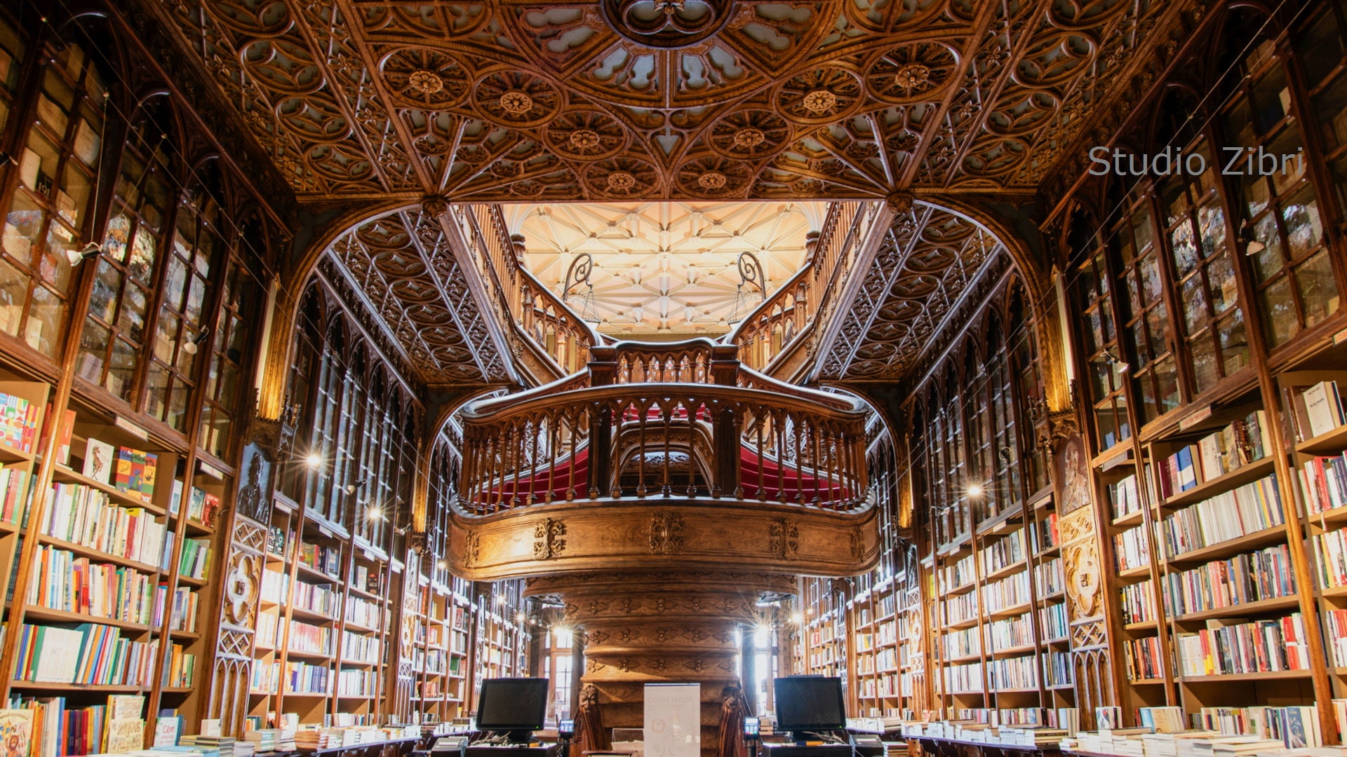 Library Zoom Background Pack Instant Download Virtual Background Images