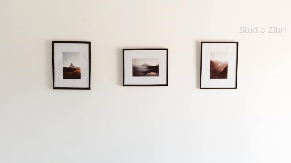 Gallery Wall Zoom Background Pack III for Online Meetings, Virtual