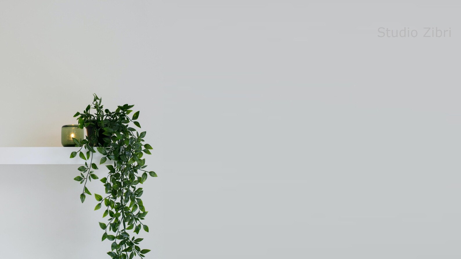 Simple Wall Zoom Background Office Pack II for Virtual Meetings