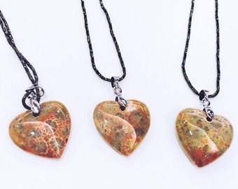 Coral fossil, Coral necklace, Coral stone necklace, Coral stone, necklace for women with stone