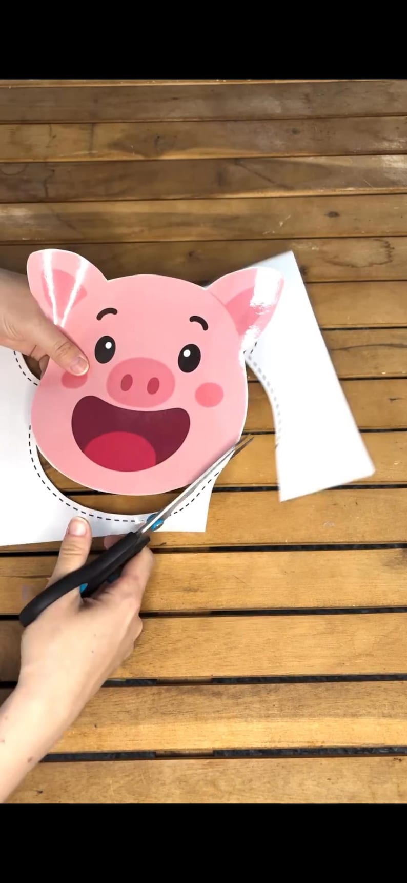 Tossing Game Craft Template PDF | Hungry Animals for Shoeboxes | Motor ...