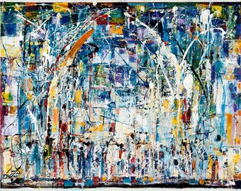 Binyamin Basteker, "Jerusalem Gate" – Jerusalem Wall Art, Jewish Art, Judaica Canvas Print