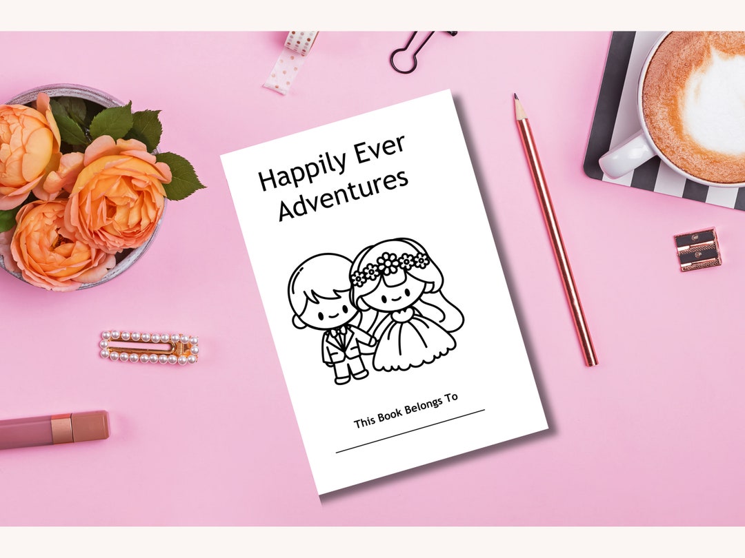 Printable Kids Wedding Activity Book, Wedding Busy Book, Instant Download PDF Wedding Activity ...