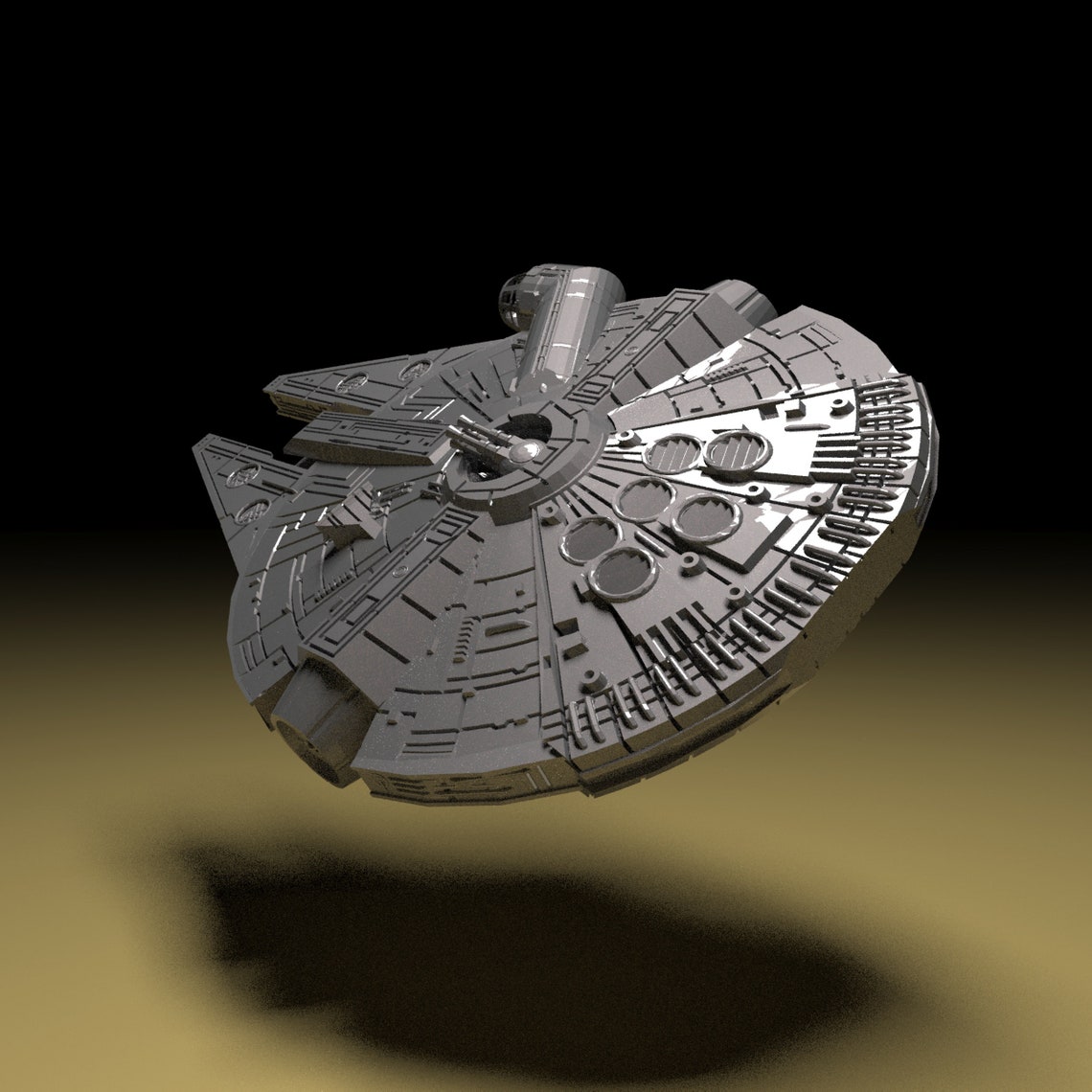 Millennium Falcon 3D Print Model STL File for 3D PrinterHigh | Etsy