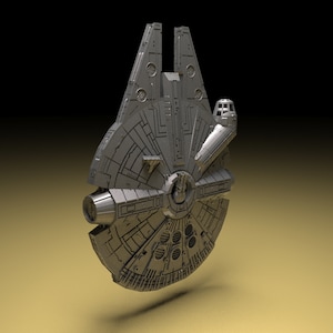 Millennium Falcon 3D Print Model STL File for 3D PrinterHigh | Etsy