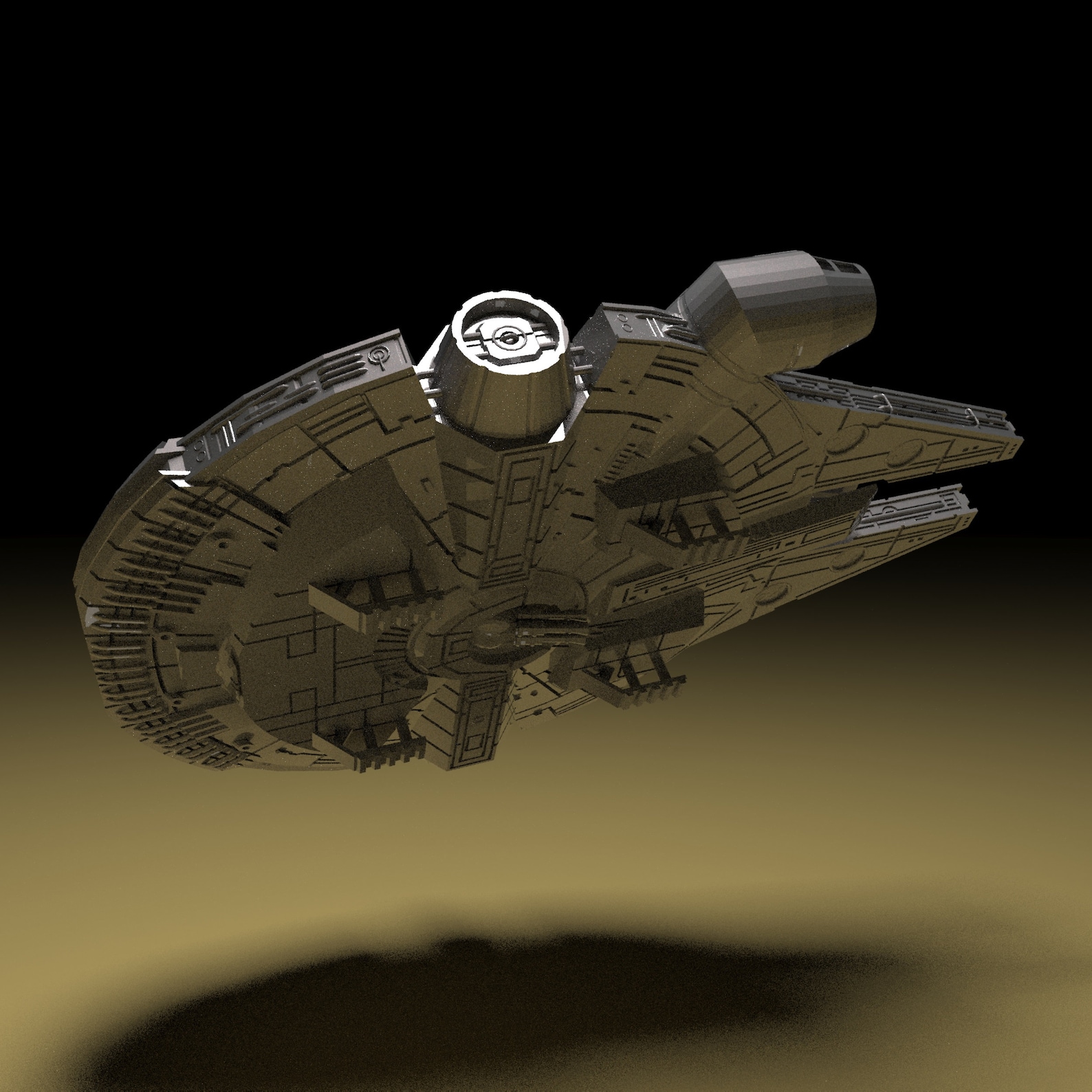 Millennium Falcon 3D Print Model STL File for 3D PrinterHigh | Etsy