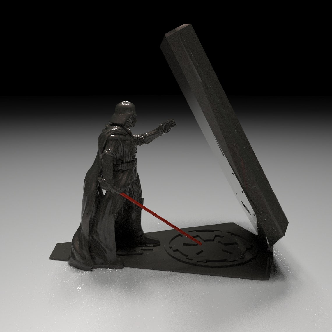 Phone holder Stand Base Star Wars Darth Vader for 3D | Etsy