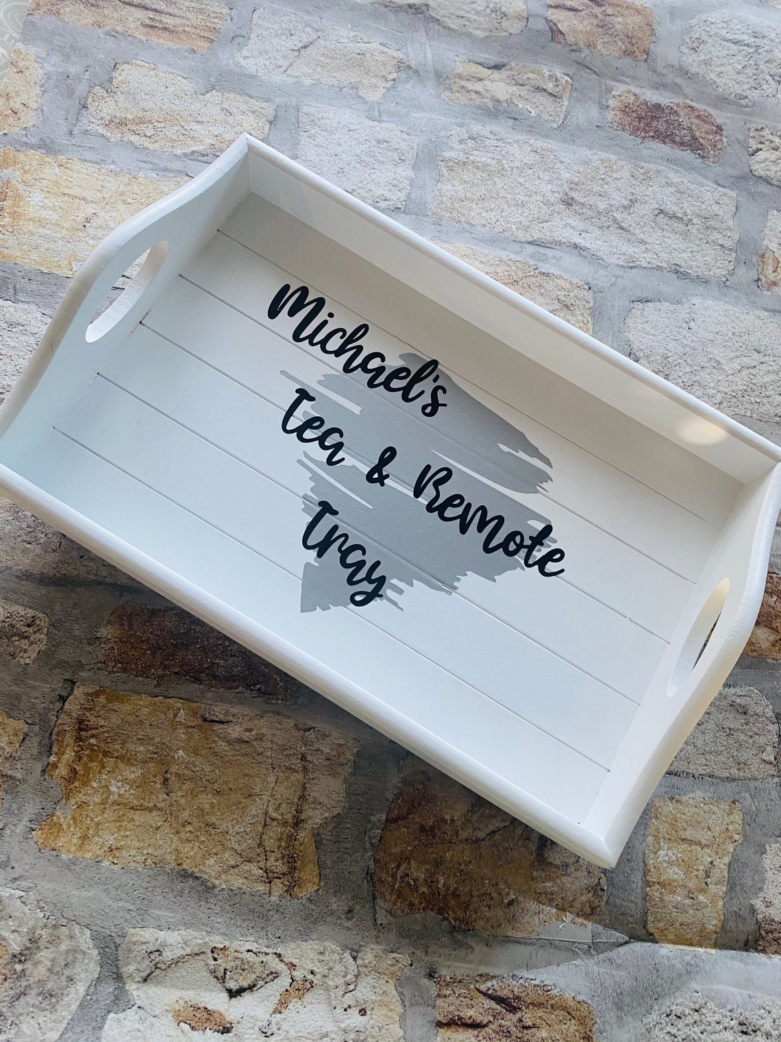 Personalised Sofa Tray Etsy