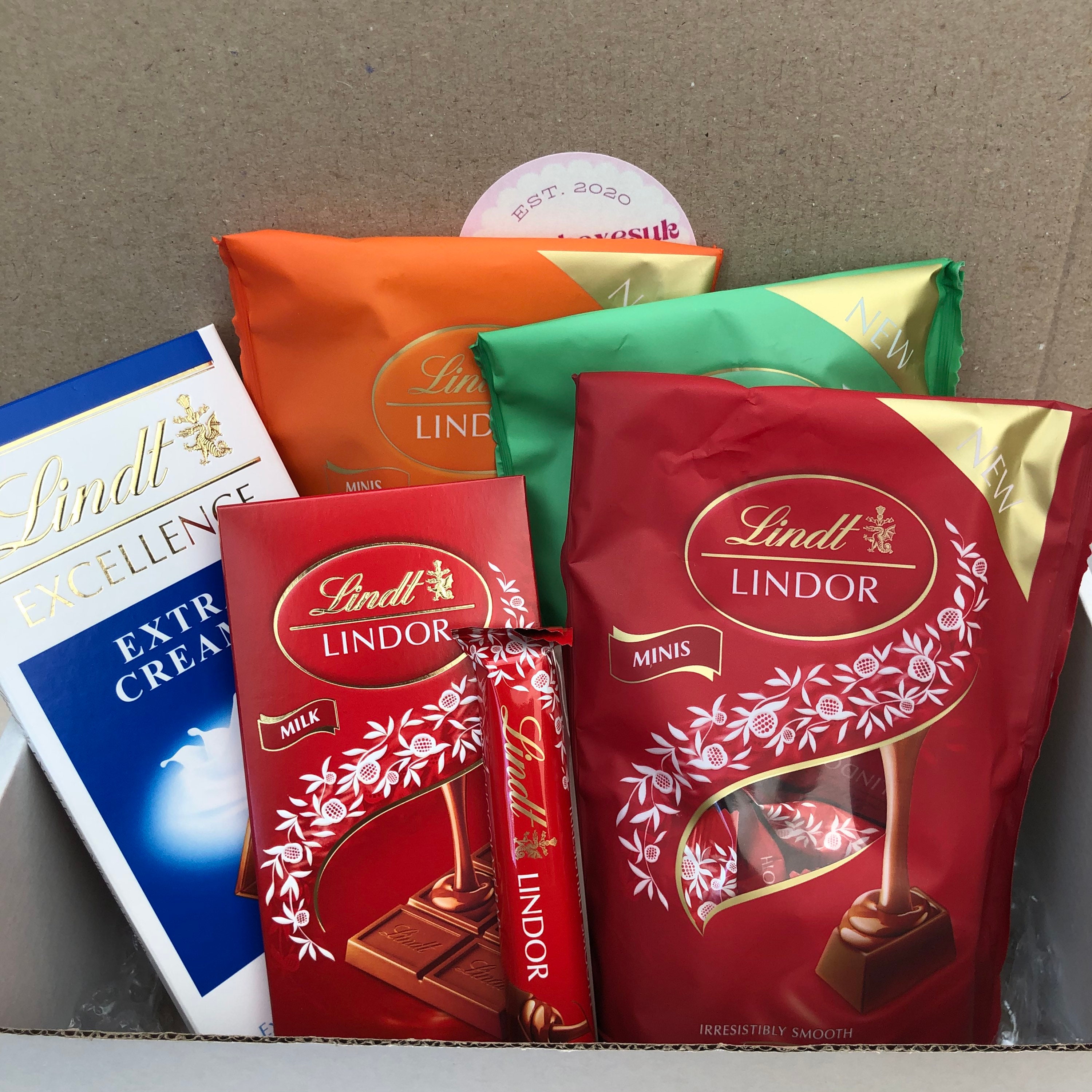 Lindt chocolate gift hamper Etsy