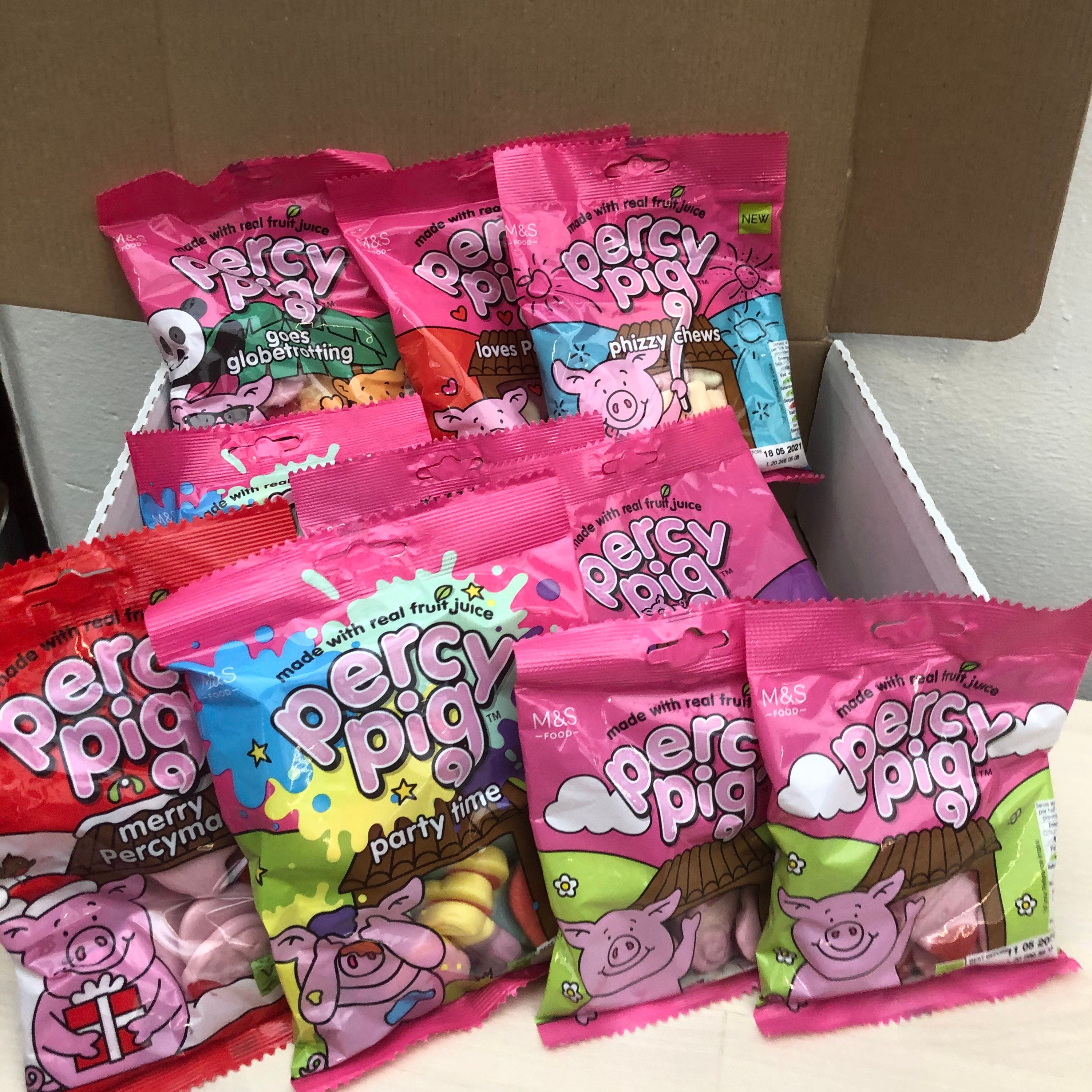 The ultimate Percy pig sweets collection gift hamper Etsy