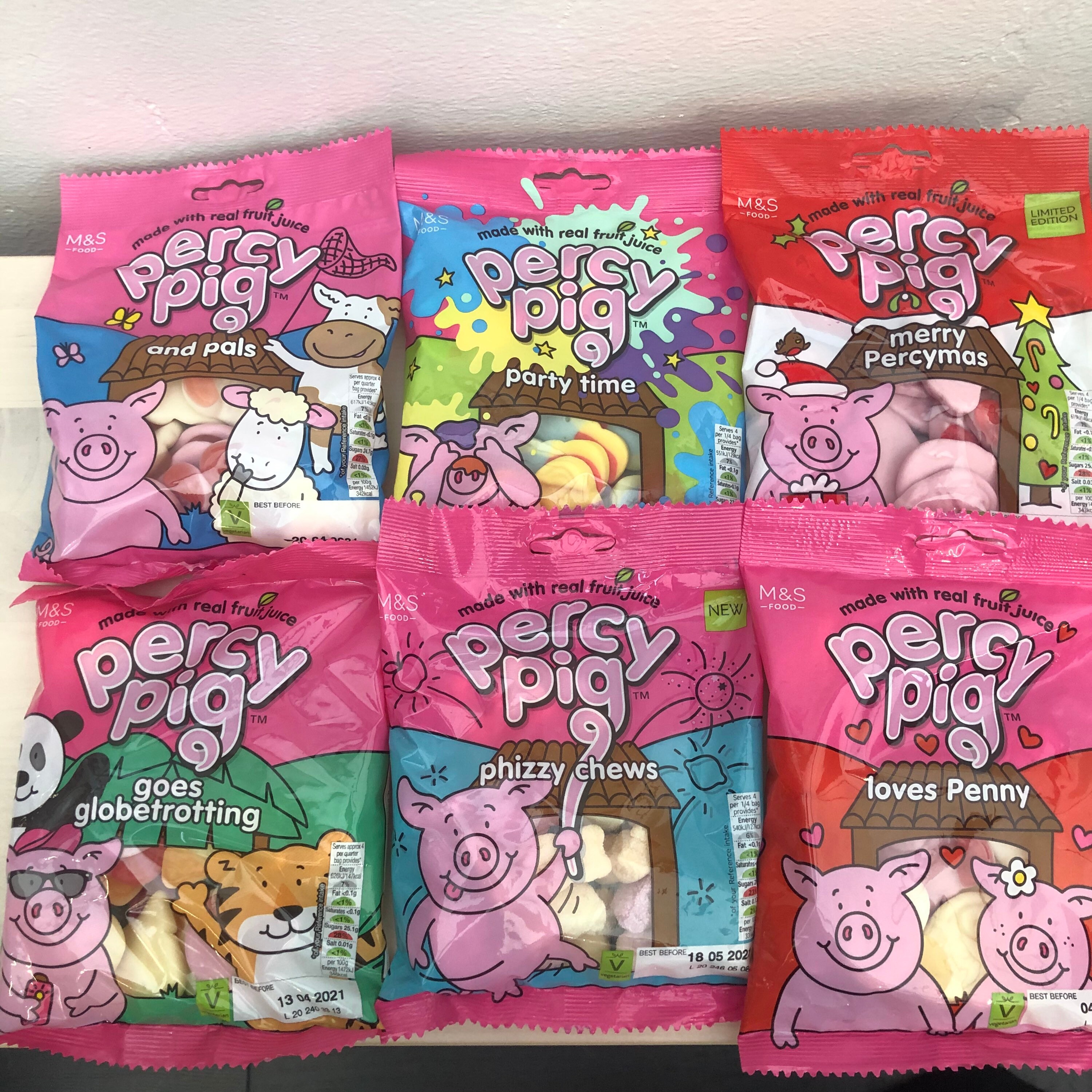 The ultimate Percy pig sweets collection gift hamper Etsy