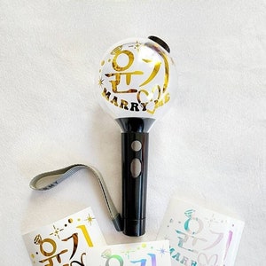 Sticker Yoongi Marry Me leger bom lightstick - SUGA | AGUST D TOUR 2023