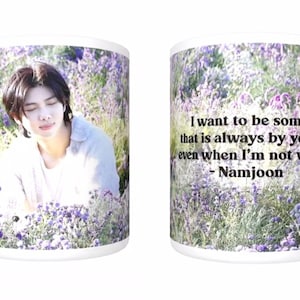 Taza "A tu lado" de BTS RM 2024