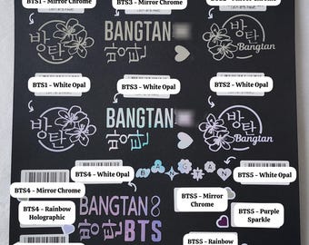 ARMY Lightstick Aufkleber - ARIRANG TOUR