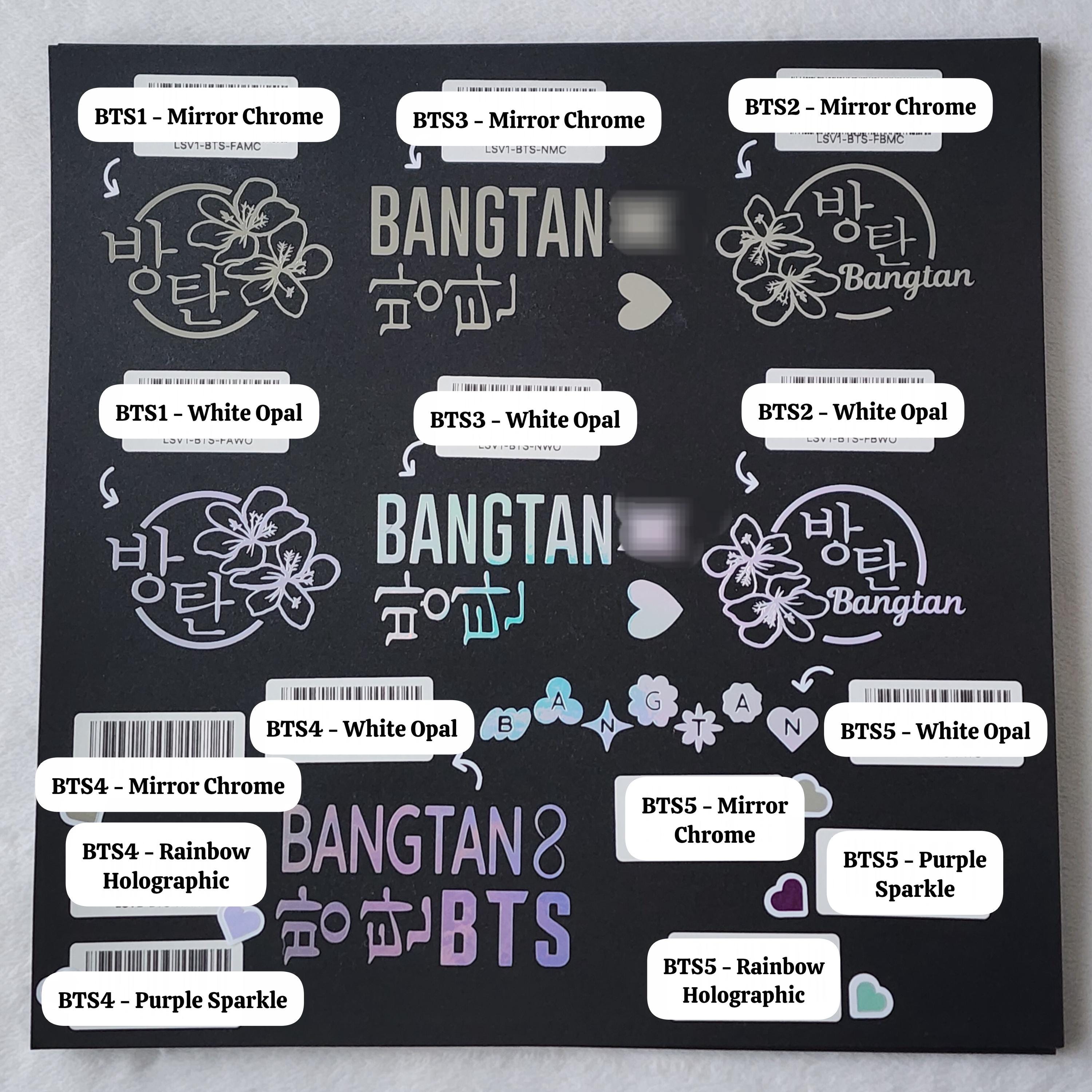 Ariyan Sticker ARMY Lightstick Decal Stickers - ARIRANG TOUR - Etsy