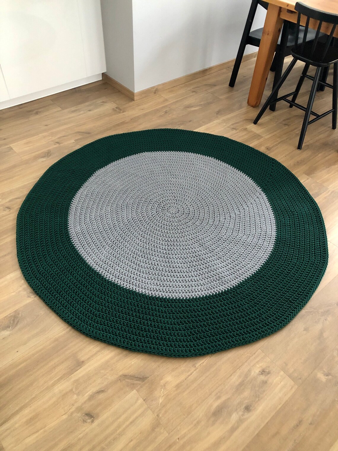 Round Rug Round Carpet Grey Bottle Green Many Colors Rug Many Etsy