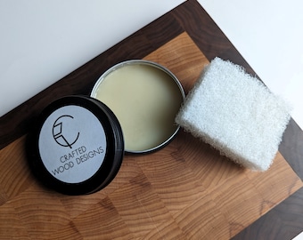 All Natural Wood Conditioner: Mineral Oil & Beeswax, 4oz