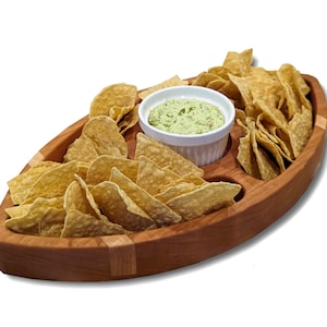 Football Shaped Wooden Serving Tray – Perfect for Tailgating, Game Day Snacks, and Parties | Ideal for NFL & College Football Fans