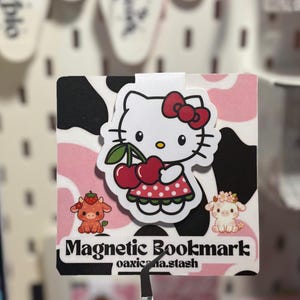 Hellokitty Magnetic Bookmark/Bookmark lover/Character Bookmark/Books