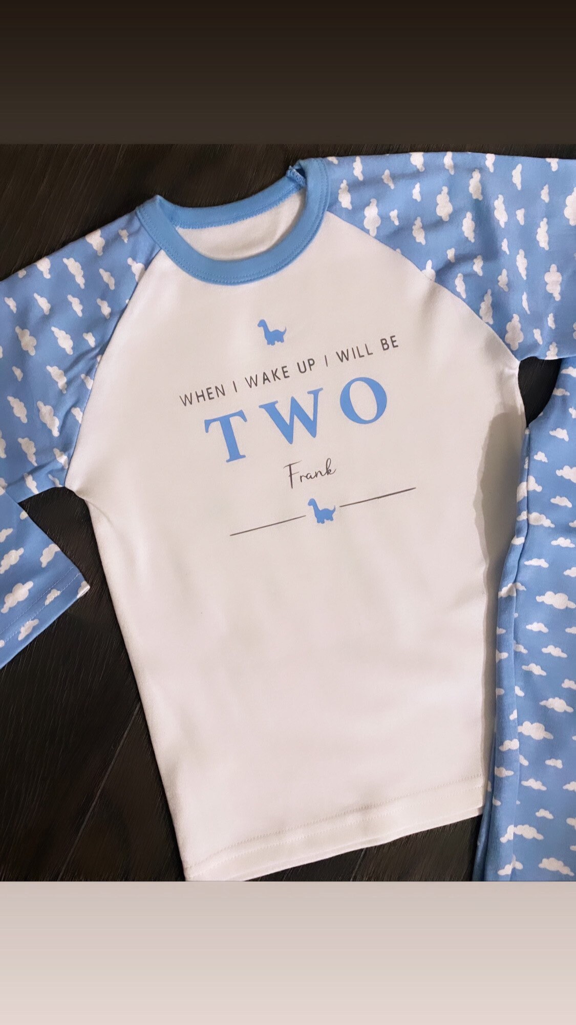 Personalised Birthday Pjs Etsy