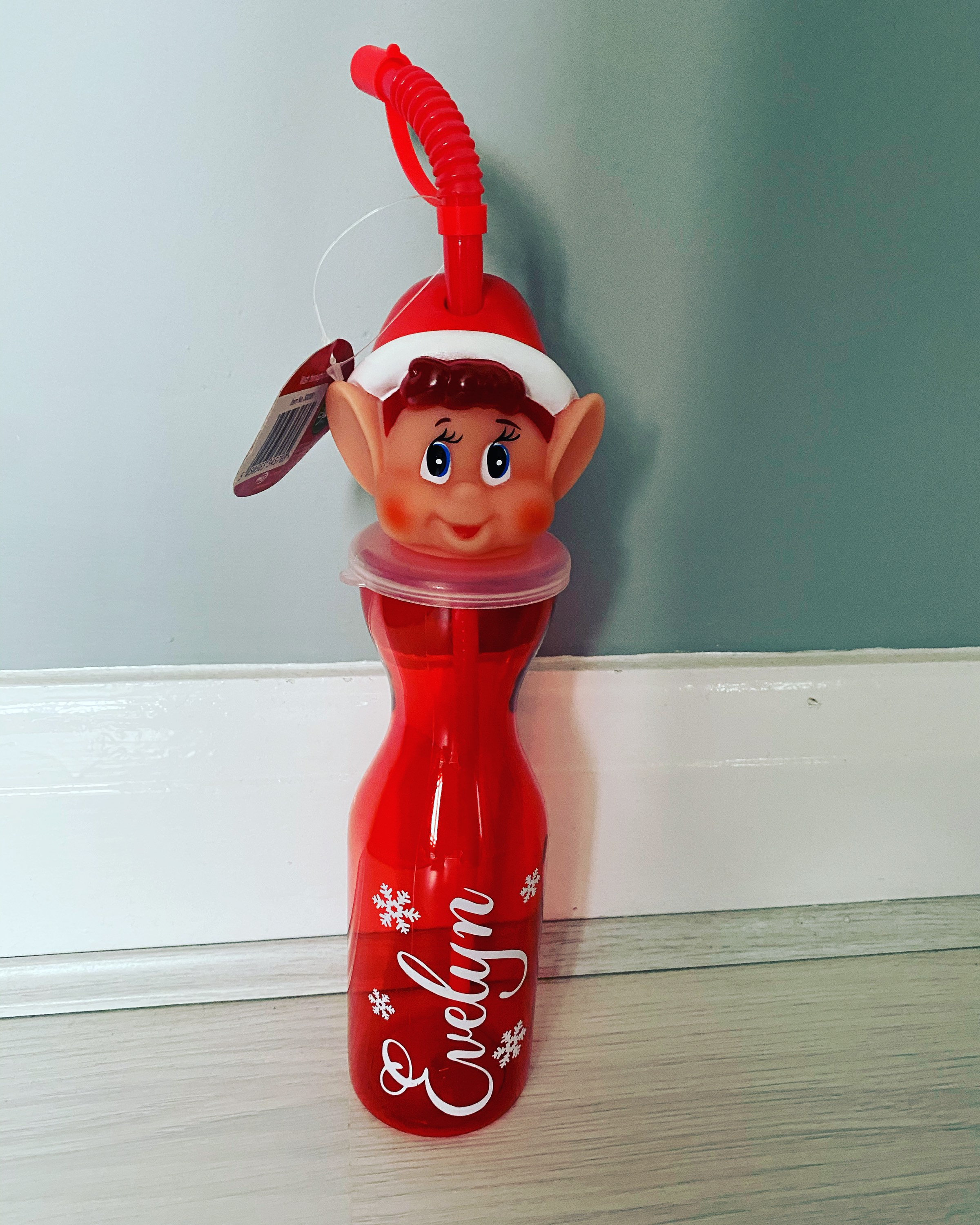 Personalised Elf Water Bottles 500ml Etsy