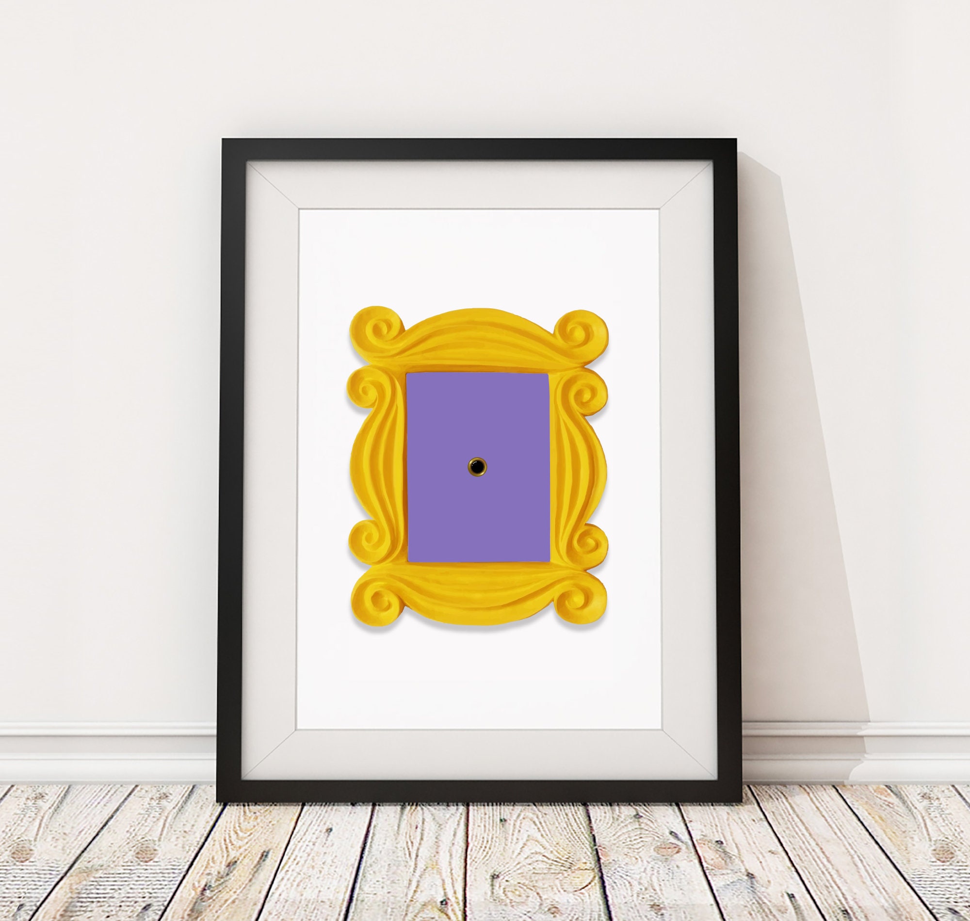 Friends Door Frame Print/poster A3/A4/A5 Etsy UK