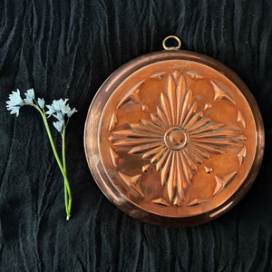 vintage swedish star copper mold